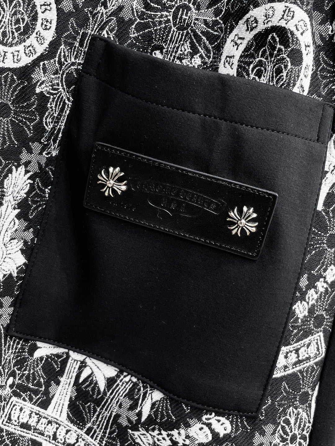 Chrome Hearts horseshoe cross breathable casual shorts
