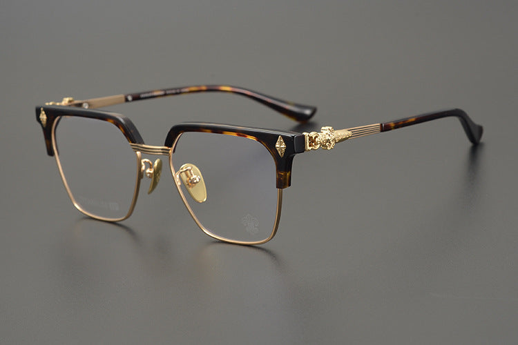 Chrome Hearts Dagger Cross Full Rim Glasses