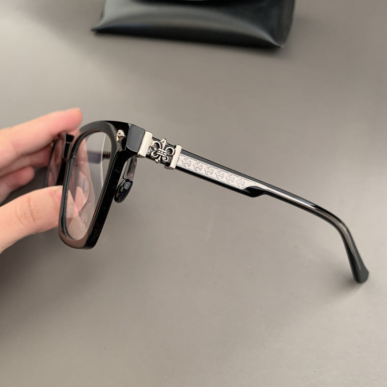 Chrome Hearts large square frame eyeglasses