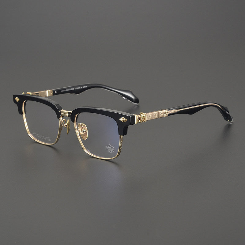 Chrome Hearts Hand-Carved Business Eyeglasses