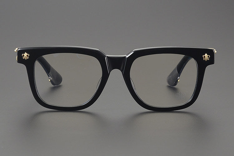 Chrome Hearts carved snake logo glasses