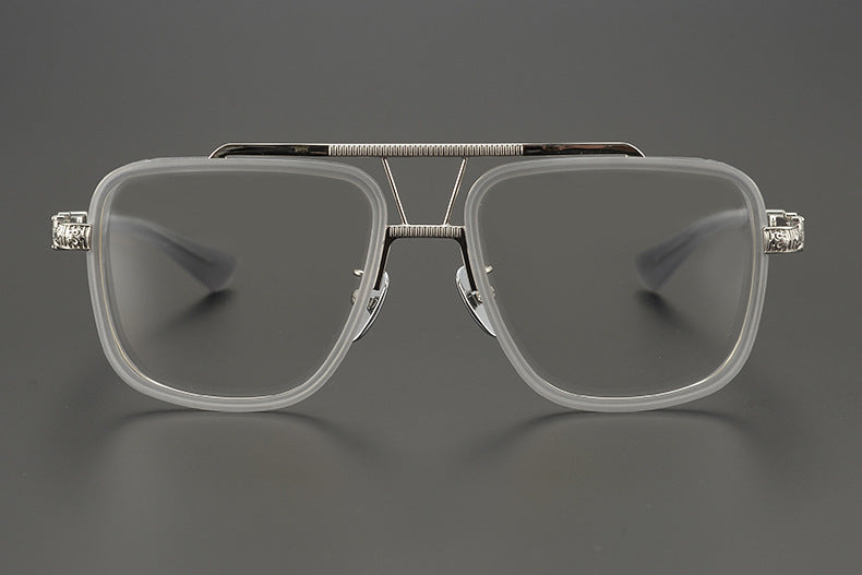 Chrome Hearts Double-Bridge Eyewear with Premium Engraving