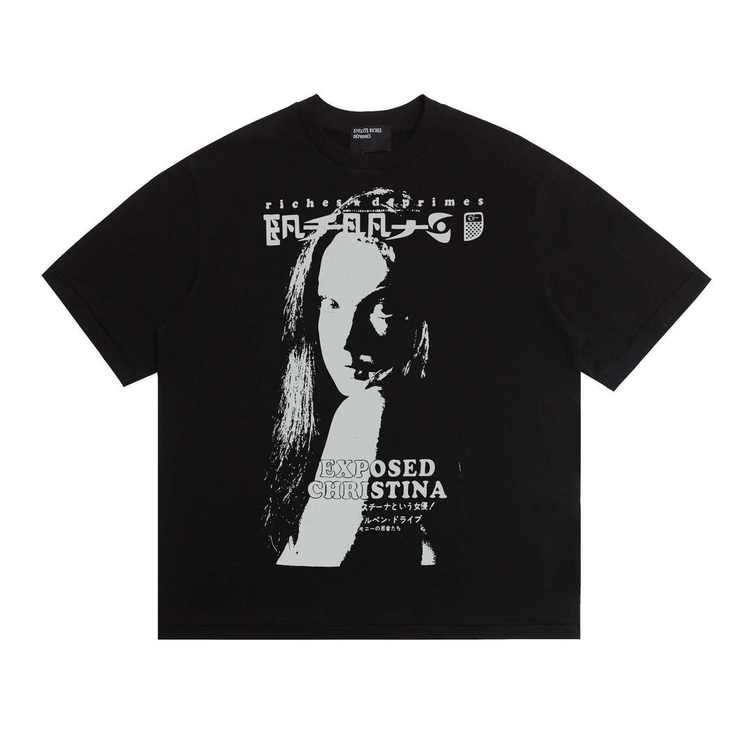 ERD Melancholy Rich Second Generation Print Short-Sleeve T-Shirt