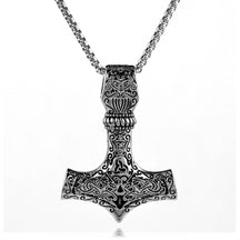 Viking mjolnir necklace