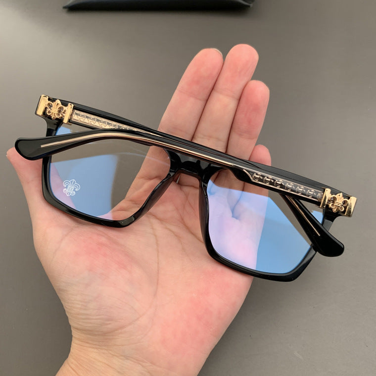Chrome Hearts large square frame eyeglasses