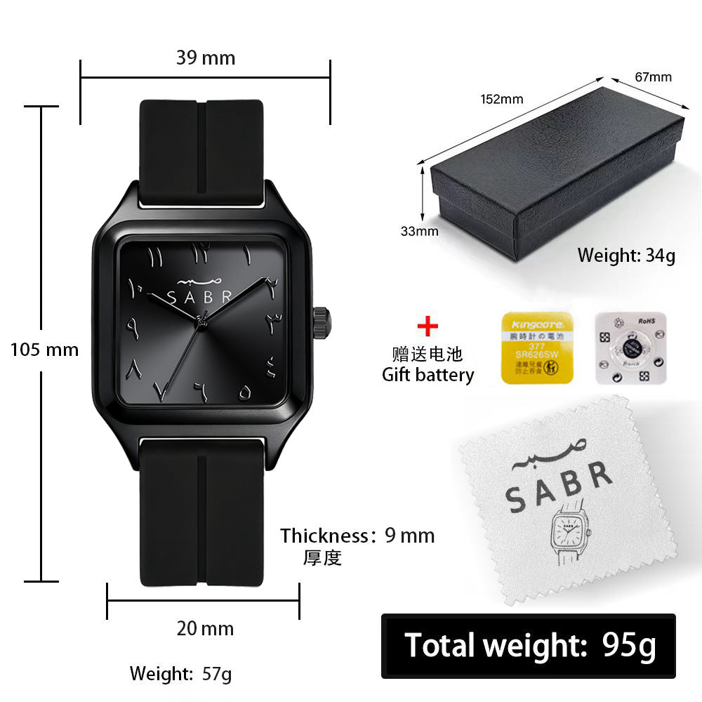 Stylish Waterproof Wristwatch with Calendar