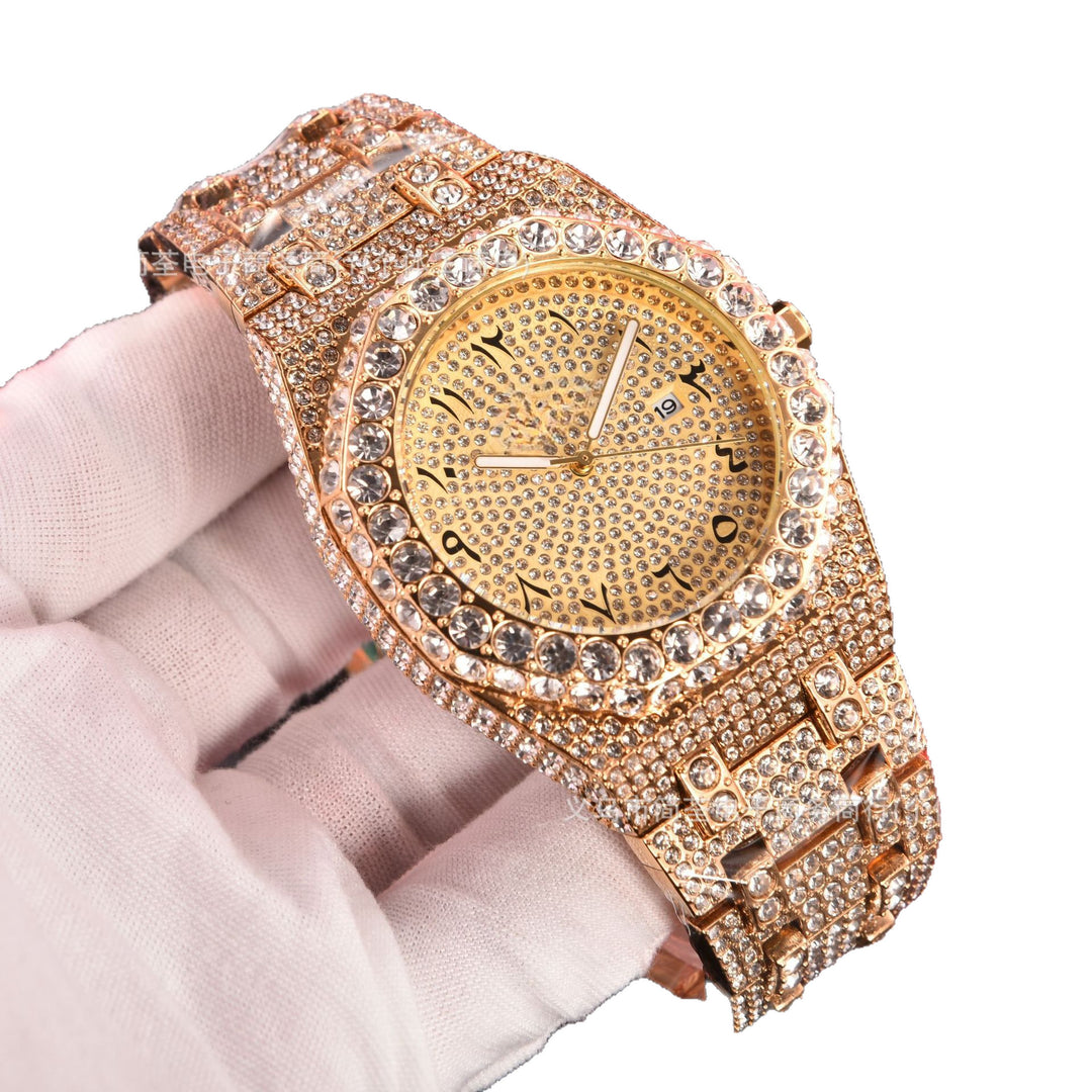 AP Full-Diamond Quartz Watch