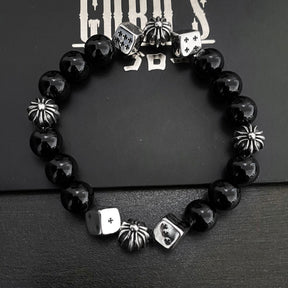 chrome hearts dice bead bracelet