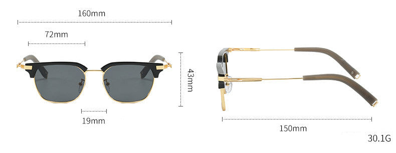Artistic Full-Rim Blue Light Blocking Frames