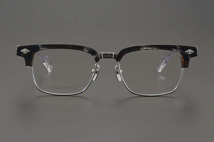 Chrome Hearts Hand-Carved Business Eyeglasses