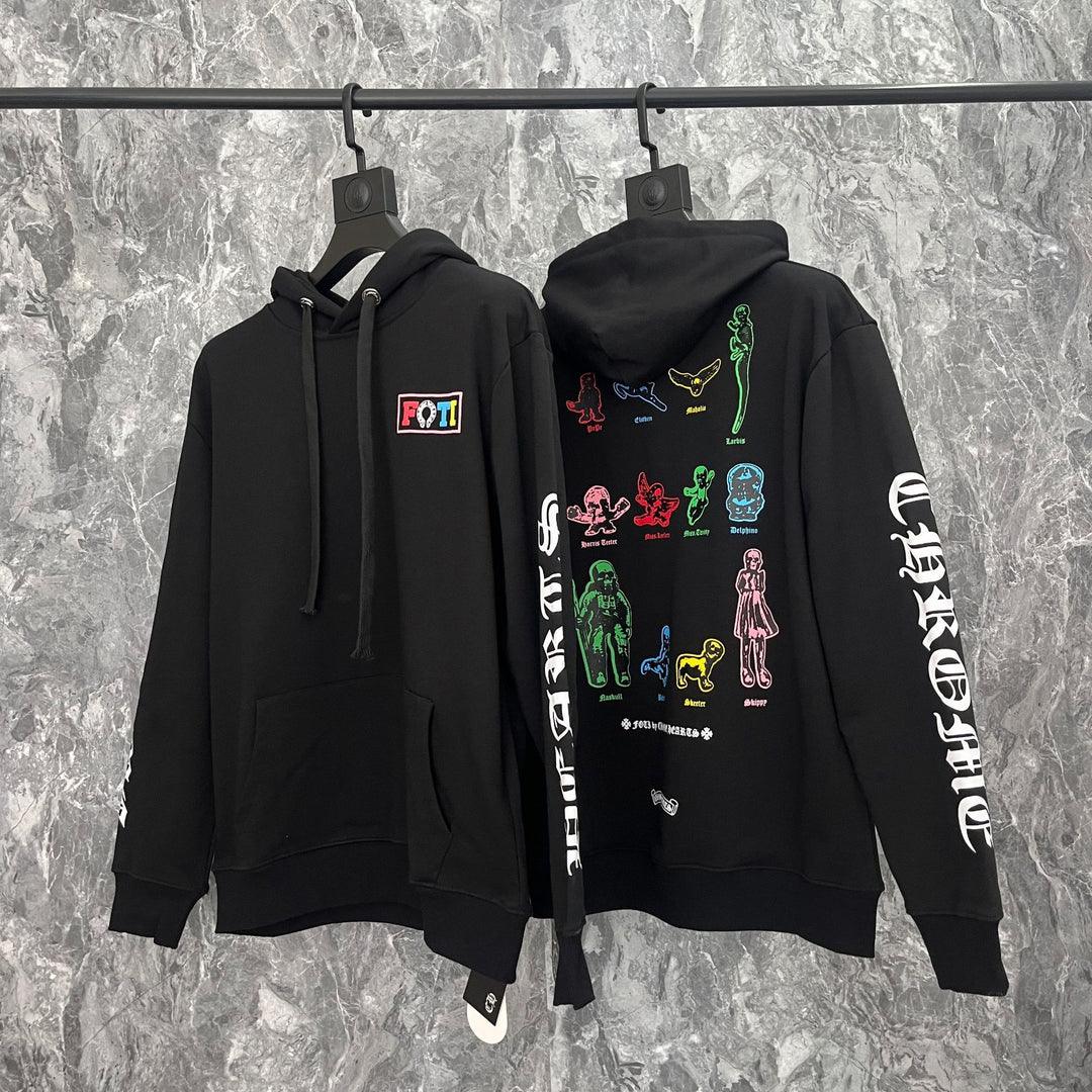 Chrome Hearts Horseshoe Cross  Hoodie Pullover