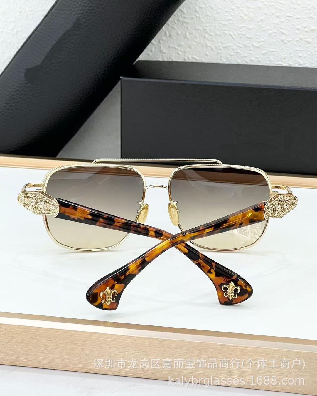 Chrome Hearts Heavy Industry Metal Luxury Sunglasses