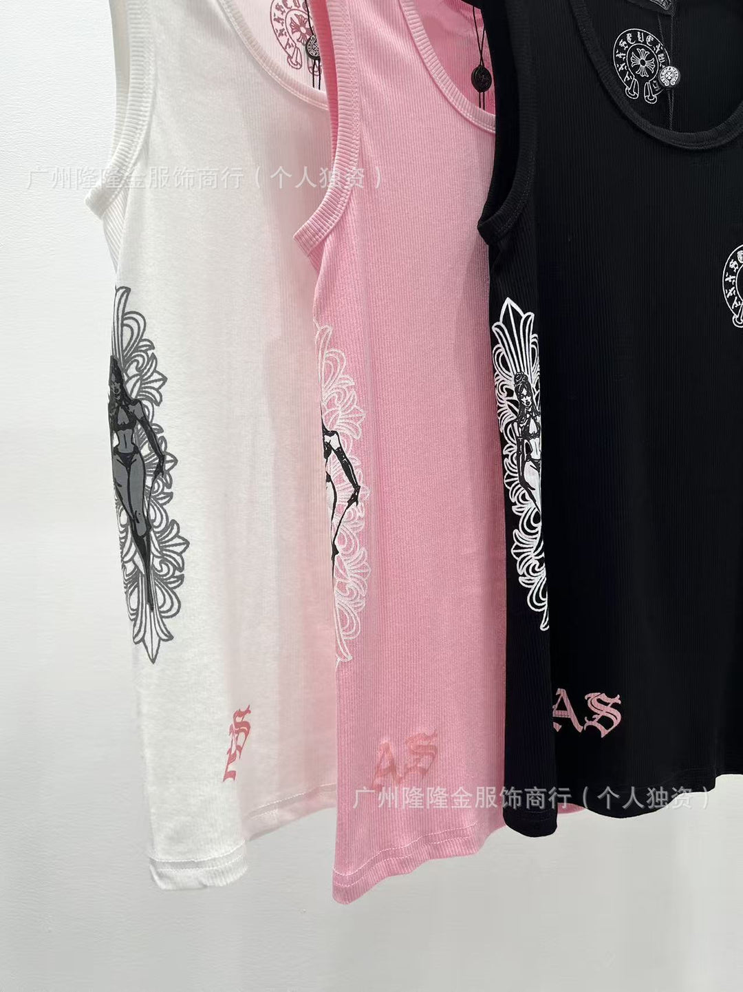 Chrome Hearts Spicy Ribbed Slim Fit Tank Top