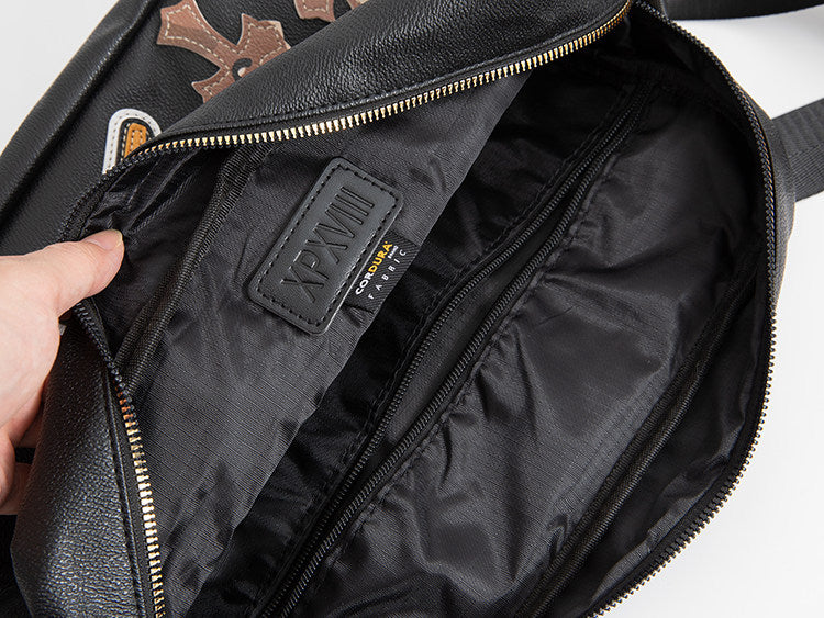 Chrome Hearts Camouflage Sports PU Leather Crossbody Bag