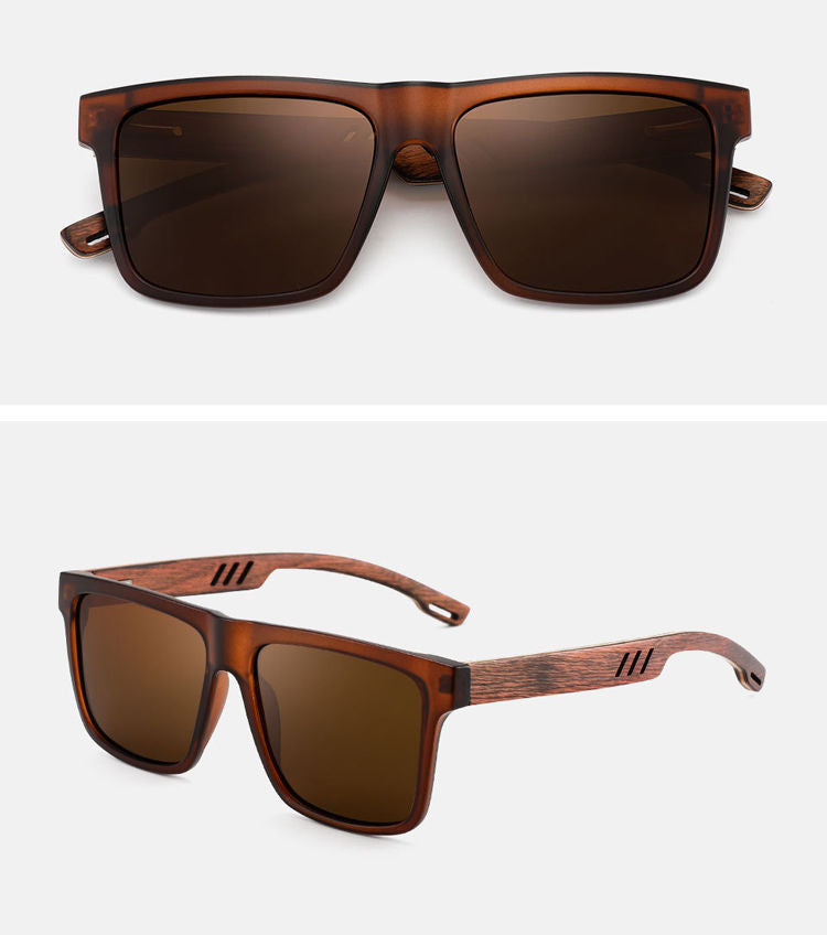 Retro Imitation Bamboo Sunglasses