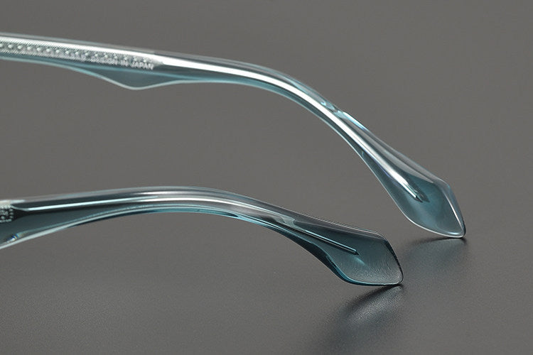 Chrome Hearts Style Business Semi Rimless Eyeglasses