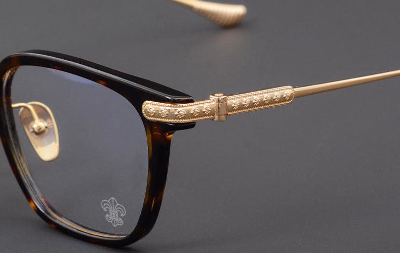 Chrome Hearts Premium Distinctive Full-Rim Eyeglasses