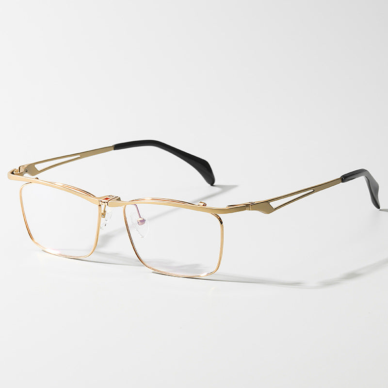 Flip-Up Business Full-Rim Eyeglasses Frame