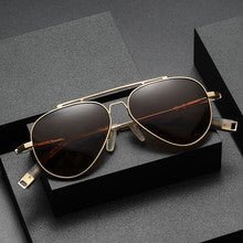 Photochromic polarized sunglasses slimming for large faces