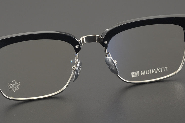 Chrome Hearts Hand-Carved Business Eyeglasses