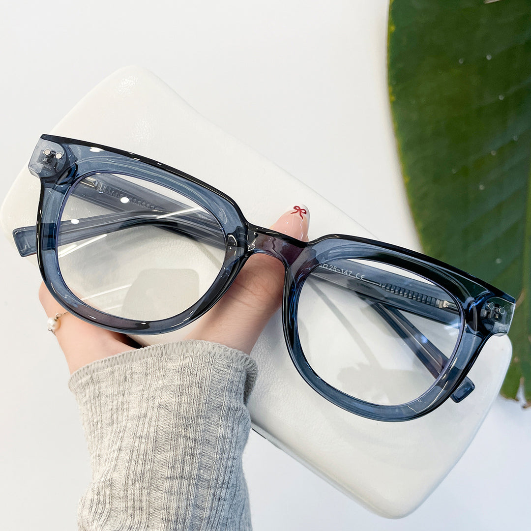 Classic Retro Thick-Frame TR90 Glasses