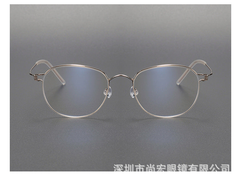 Artistic retro oval full-rimmed glasses frames