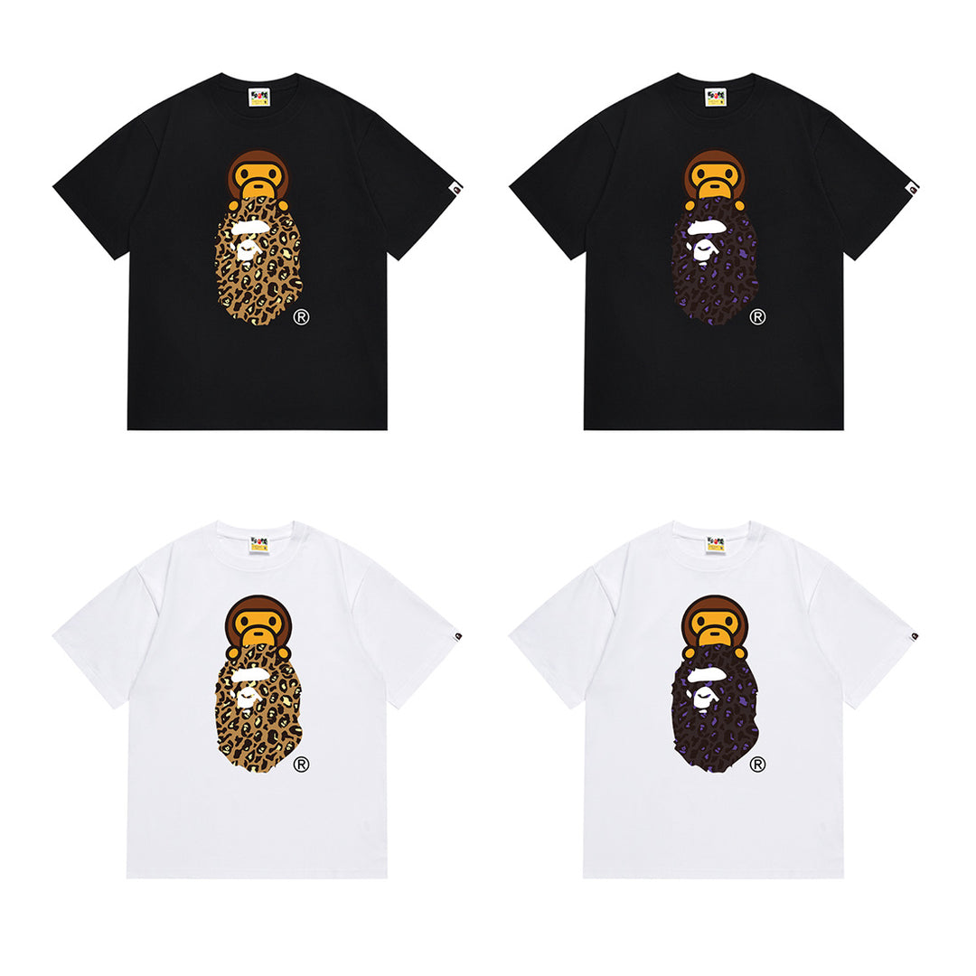 BAPE Summer Camouflage Ape Head Short-Sleeve T-Shirt