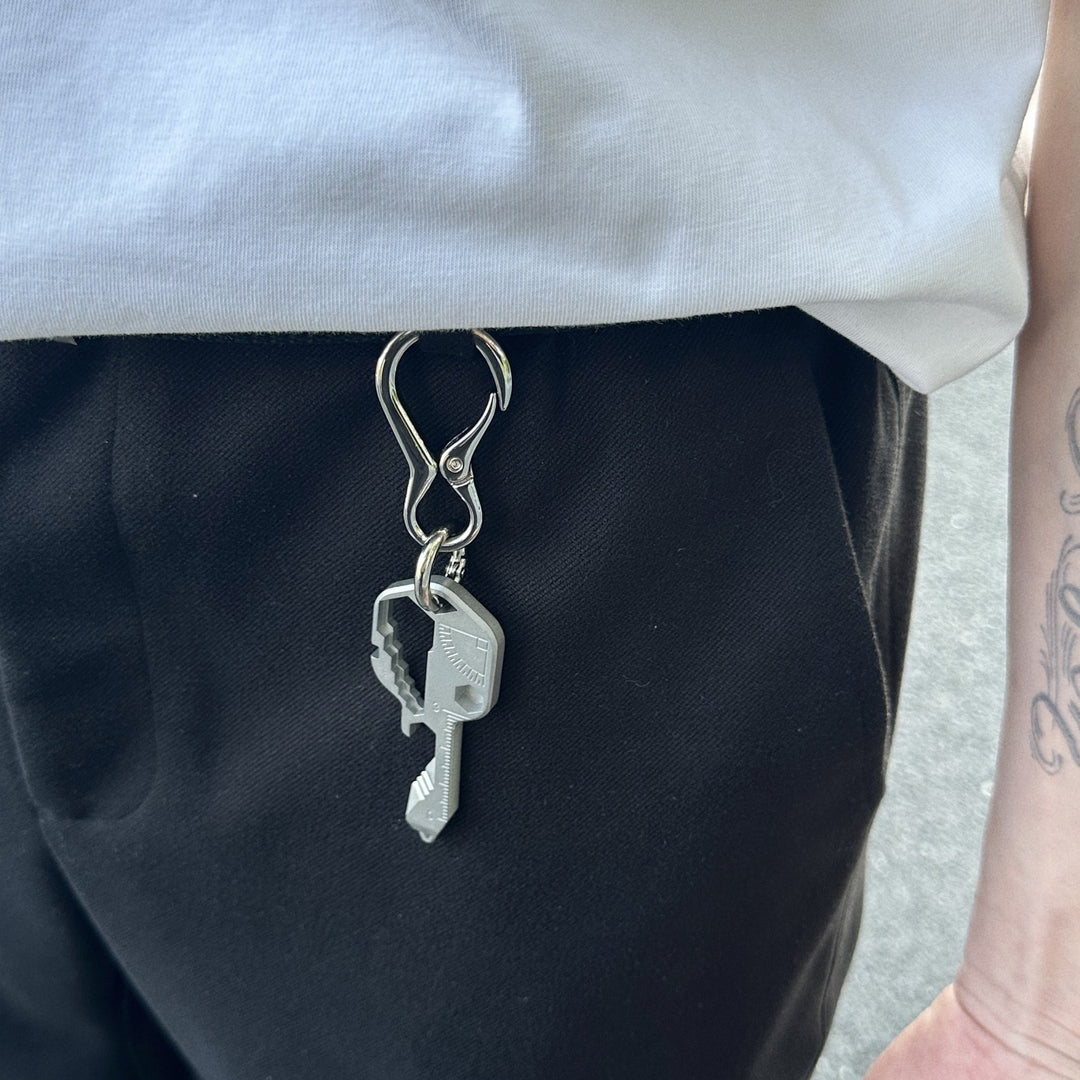 DIY Handmade Metal-Style Keychain