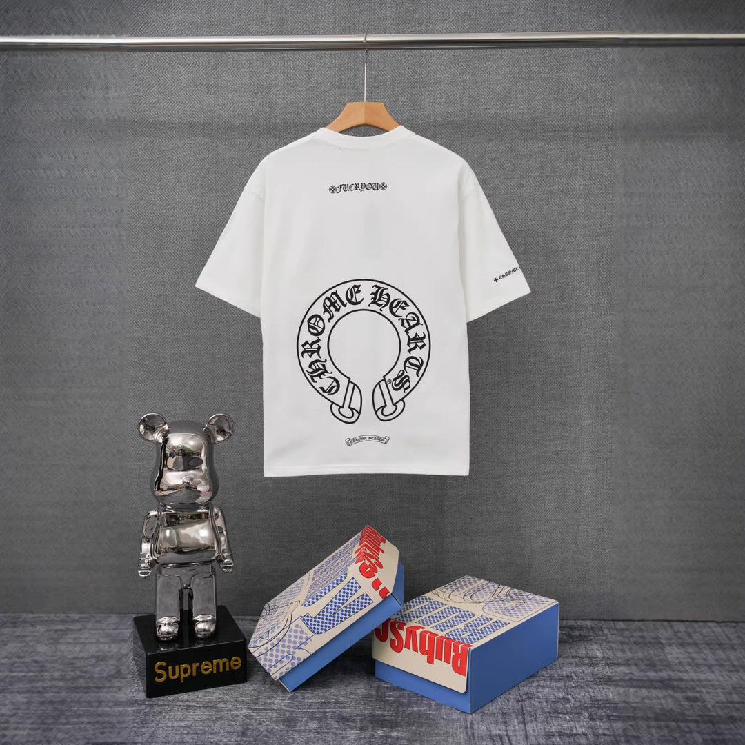 Chrome Hearts Summer Printed Short-Sleeve T-Shirt