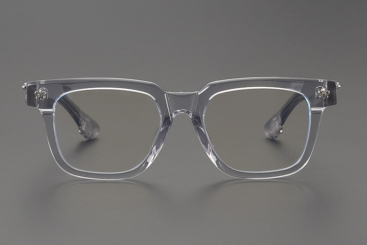 Chrome Hearts carved snake logo glasses