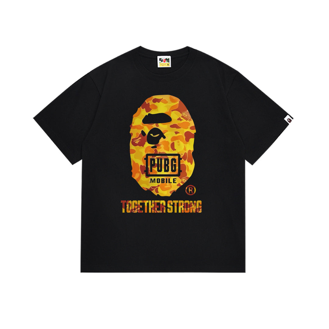 BAPE Summer Camouflage Ape Head Short-Sleeve T-Shirt