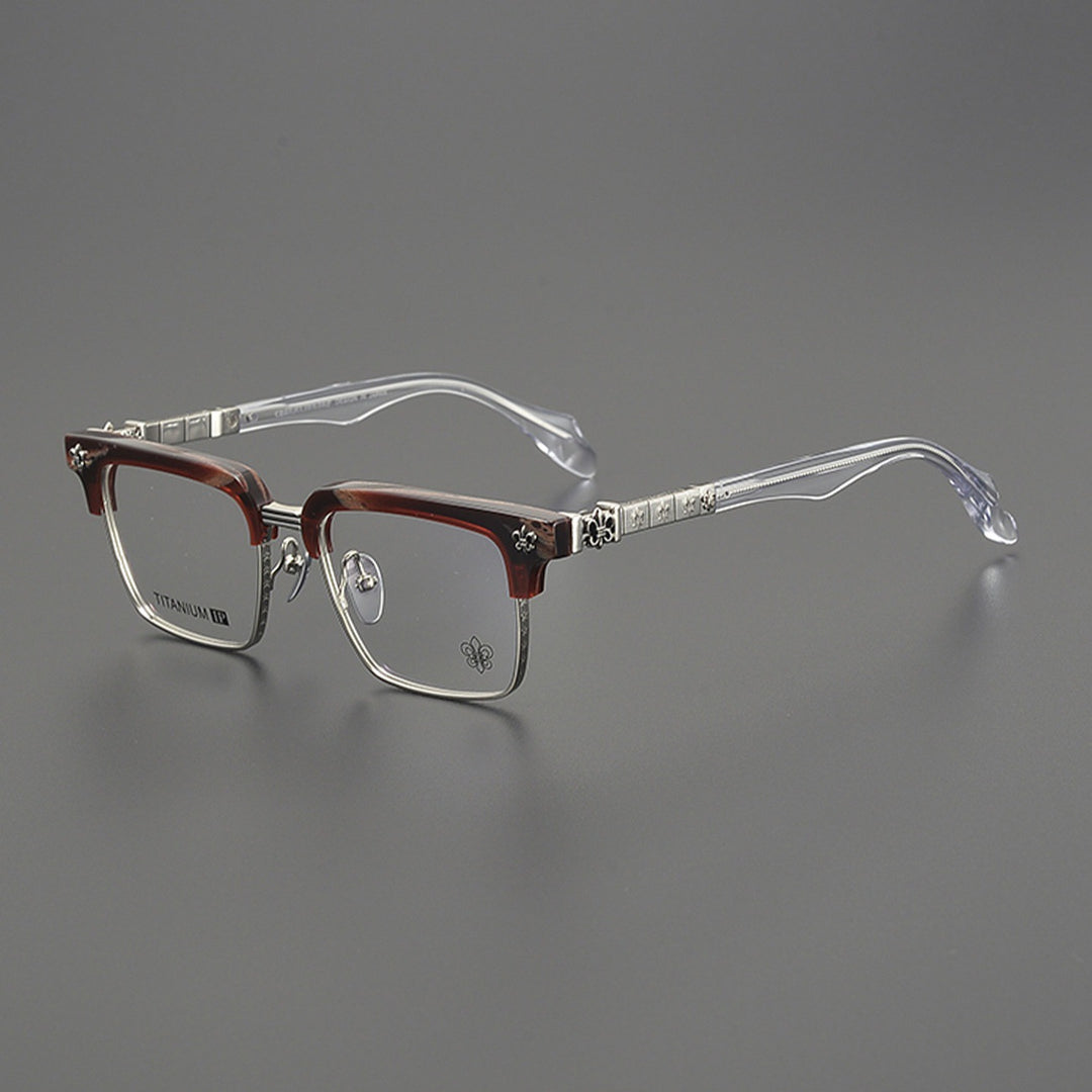 Chrome Hearts Style Hand-Carved Eyewear