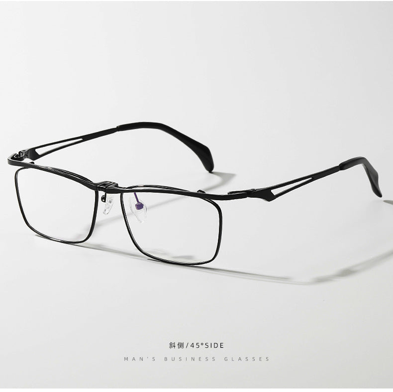 Flip-Up Business Full-Rim Eyeglasses Frame