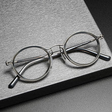 Square retro eyeglass frames for larger faces