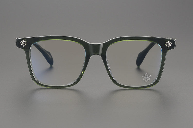 Chrome Hearts Premium Retro Oversized Square Eyeglasses