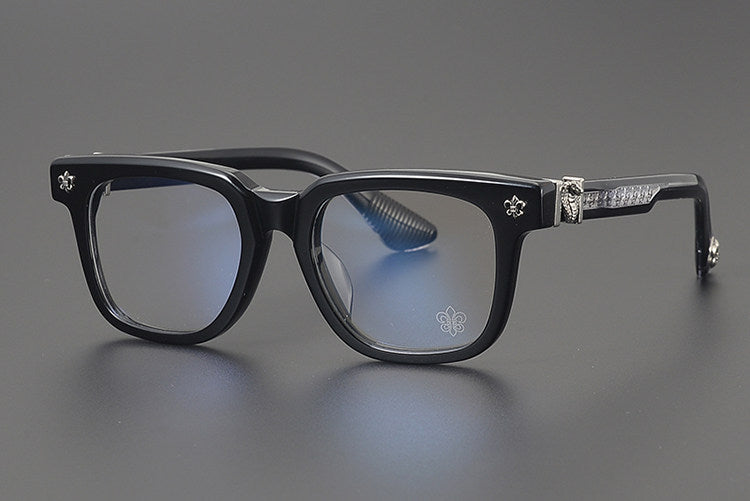 Chrome Hearts carved snake logo glasses