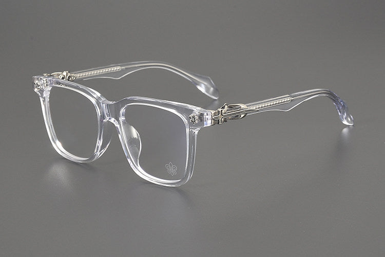 Chrome Hearts Premium Retro Oversized Square Eyeglasses