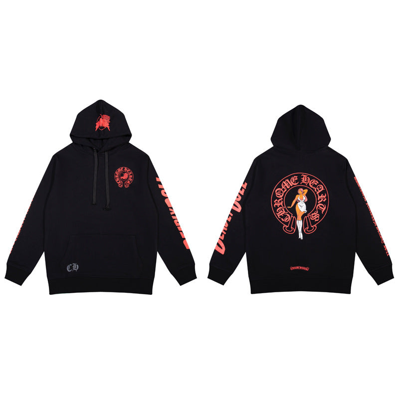 Chrome Hearts Cross Horseshoe Pullover Hoodie