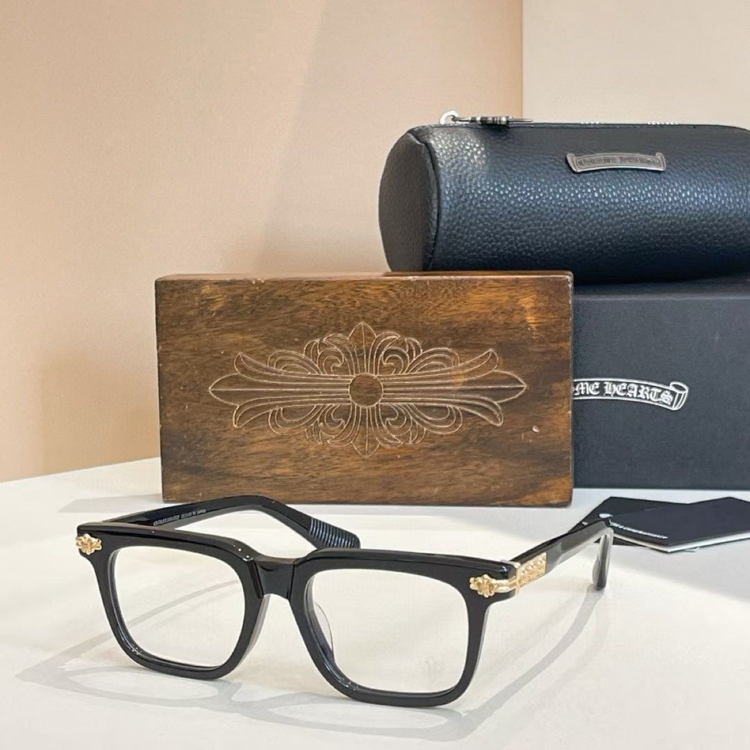 Chrome Hearts hand polished and manufactured glasses
