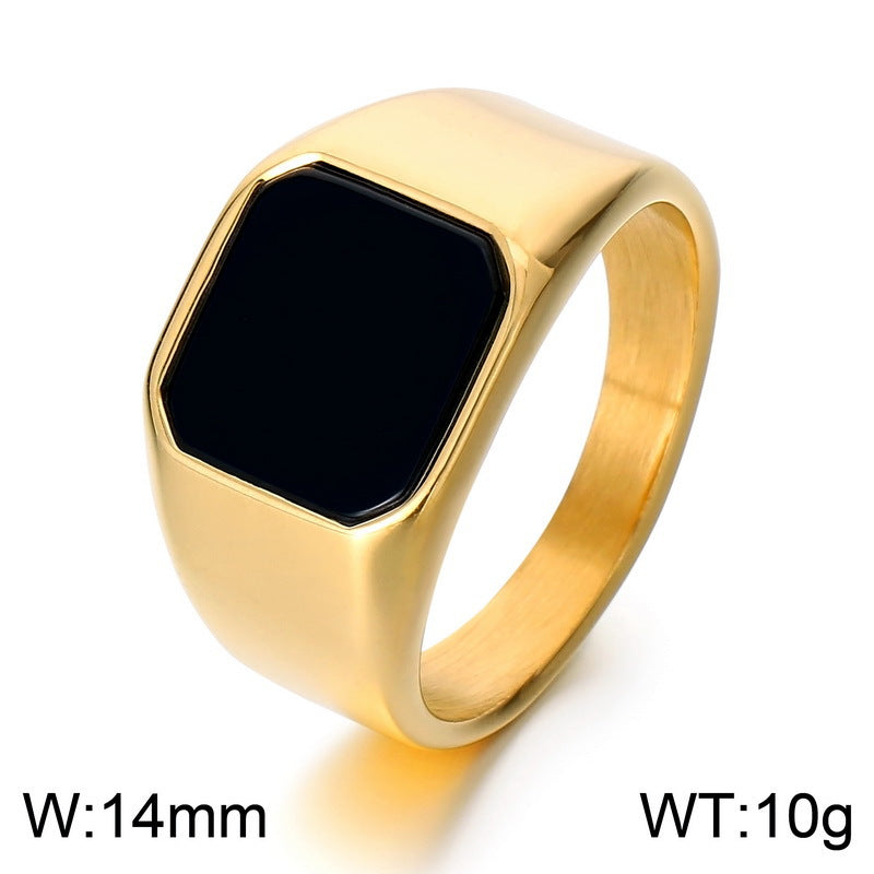 Bold and retro amber stone jewelry