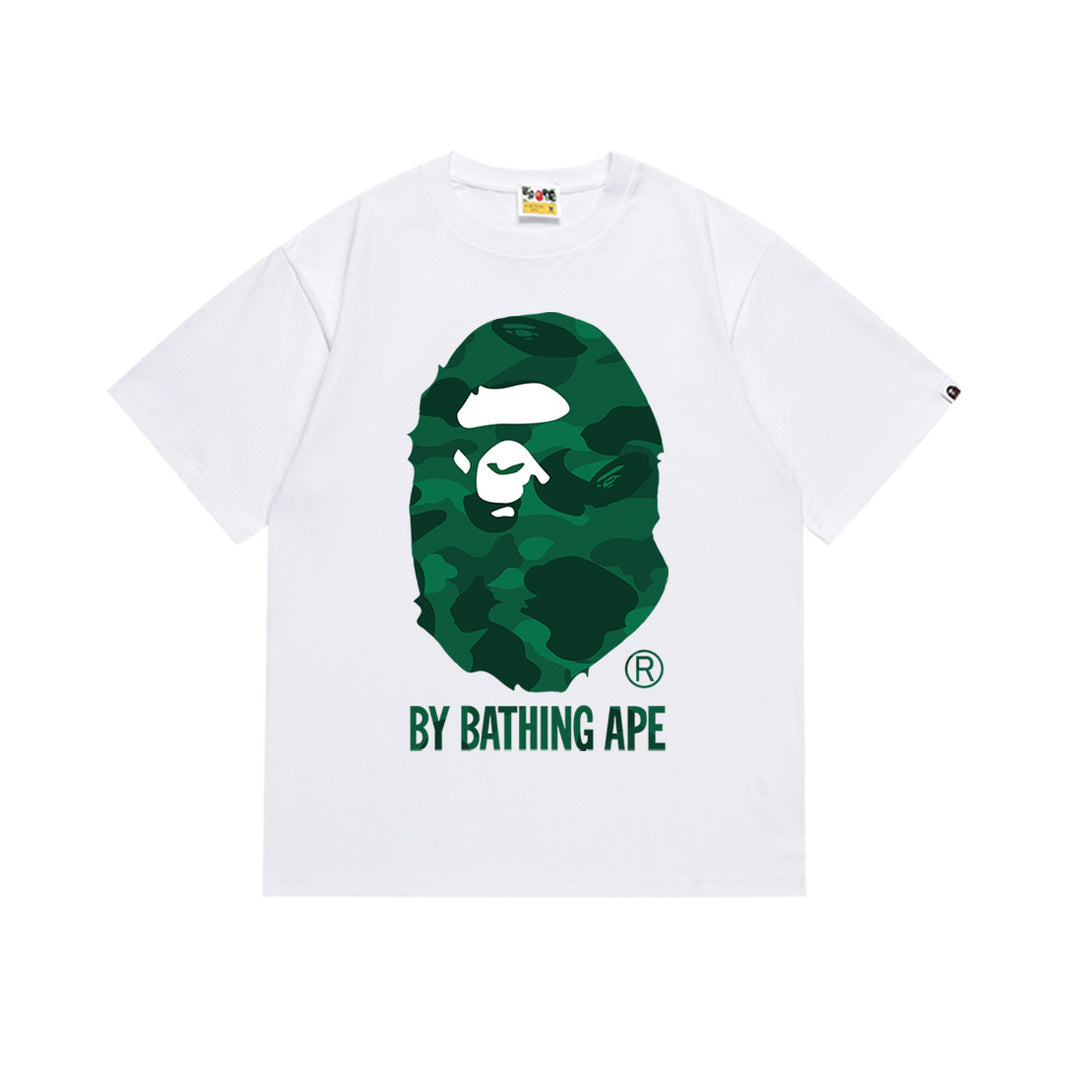 BAPE Summer Camouflage Ape Head Short-Sleeve T-Shirt