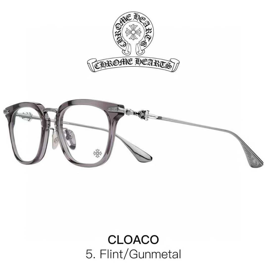 Chrome Hearts CLOACO Dagger glasses with metal temple arms