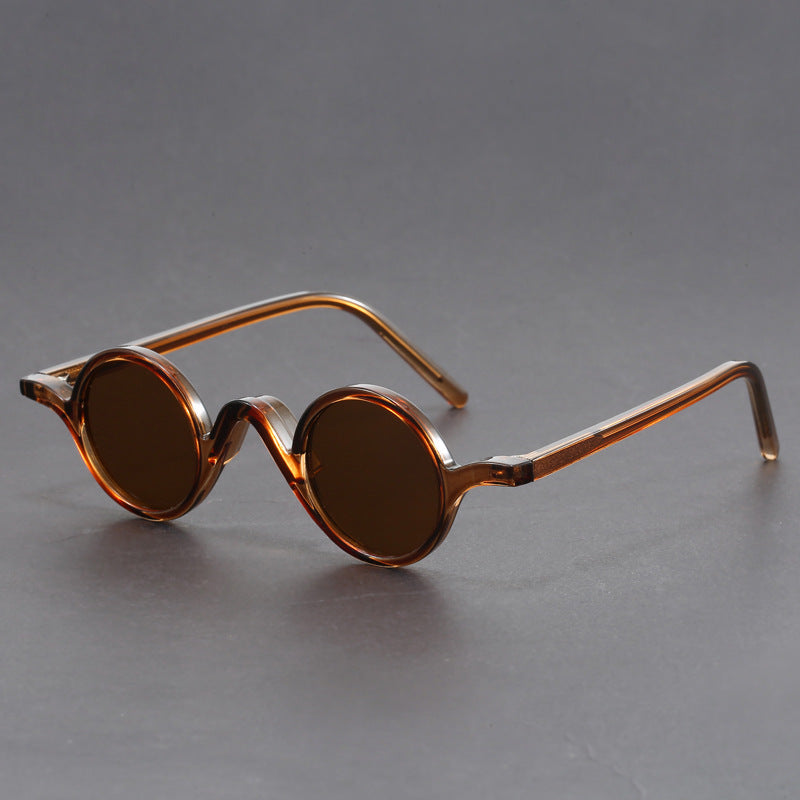 Punk Retro Small Round Sunglasses