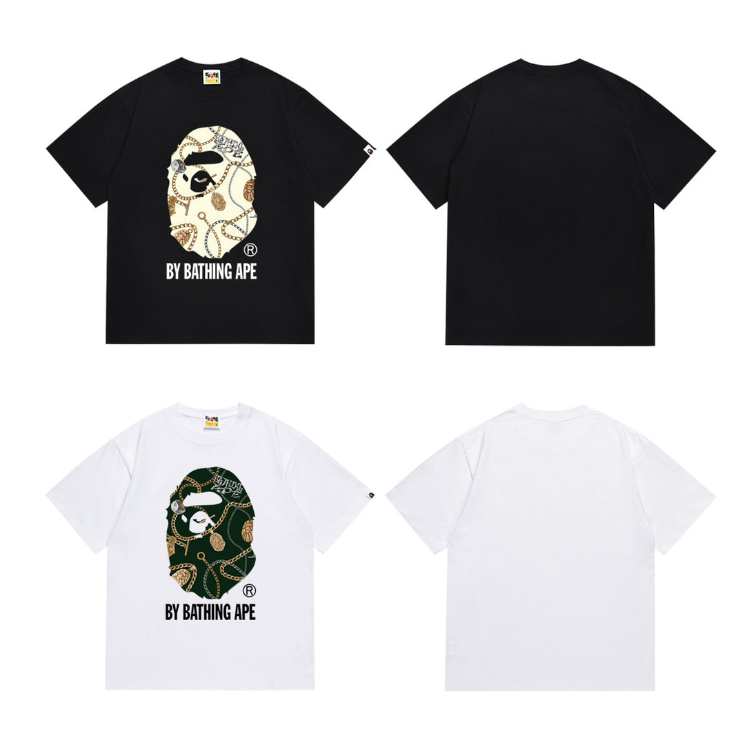 BAPE Summer Camouflage Ape Head Short-Sleeve T-Shirt