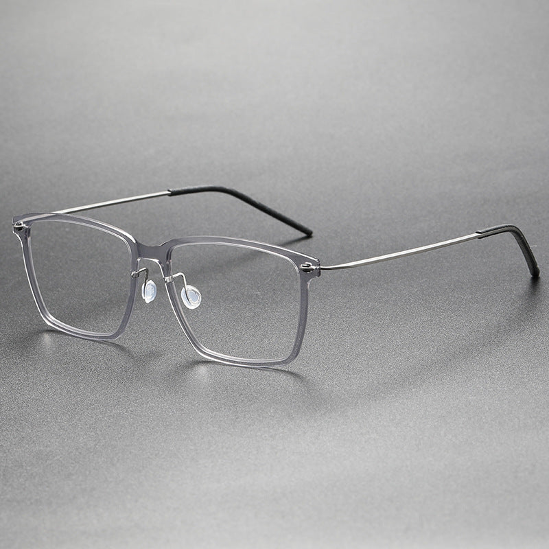 Slimming nylon frames pure titanium glasses