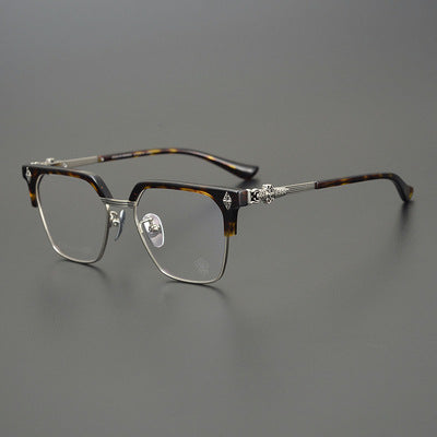 Chrome Hearts Dagger Cross Full Rim Glasses