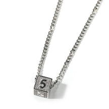 Hip Hop 26 Letter Square Pendant Passepartout Letter Necklace