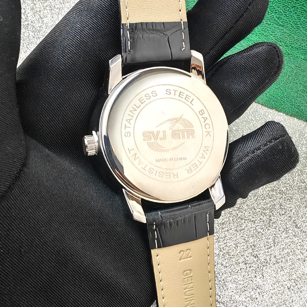Rotary wheel quartz watch