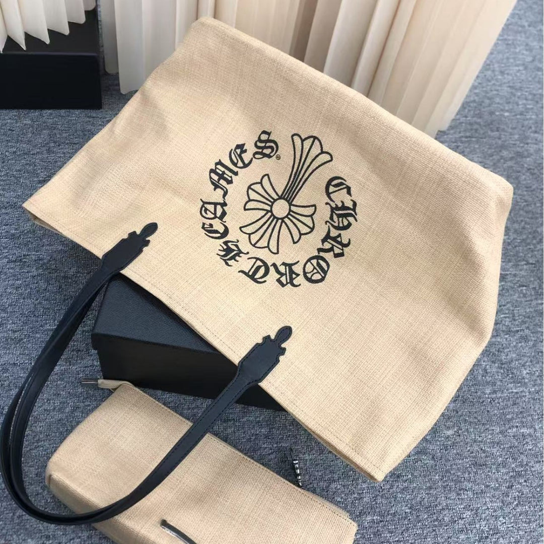 Chrome Hearts woven large capacity shoulder bag
