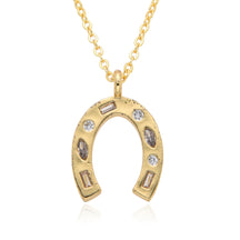 horseshoe necklace 25mm